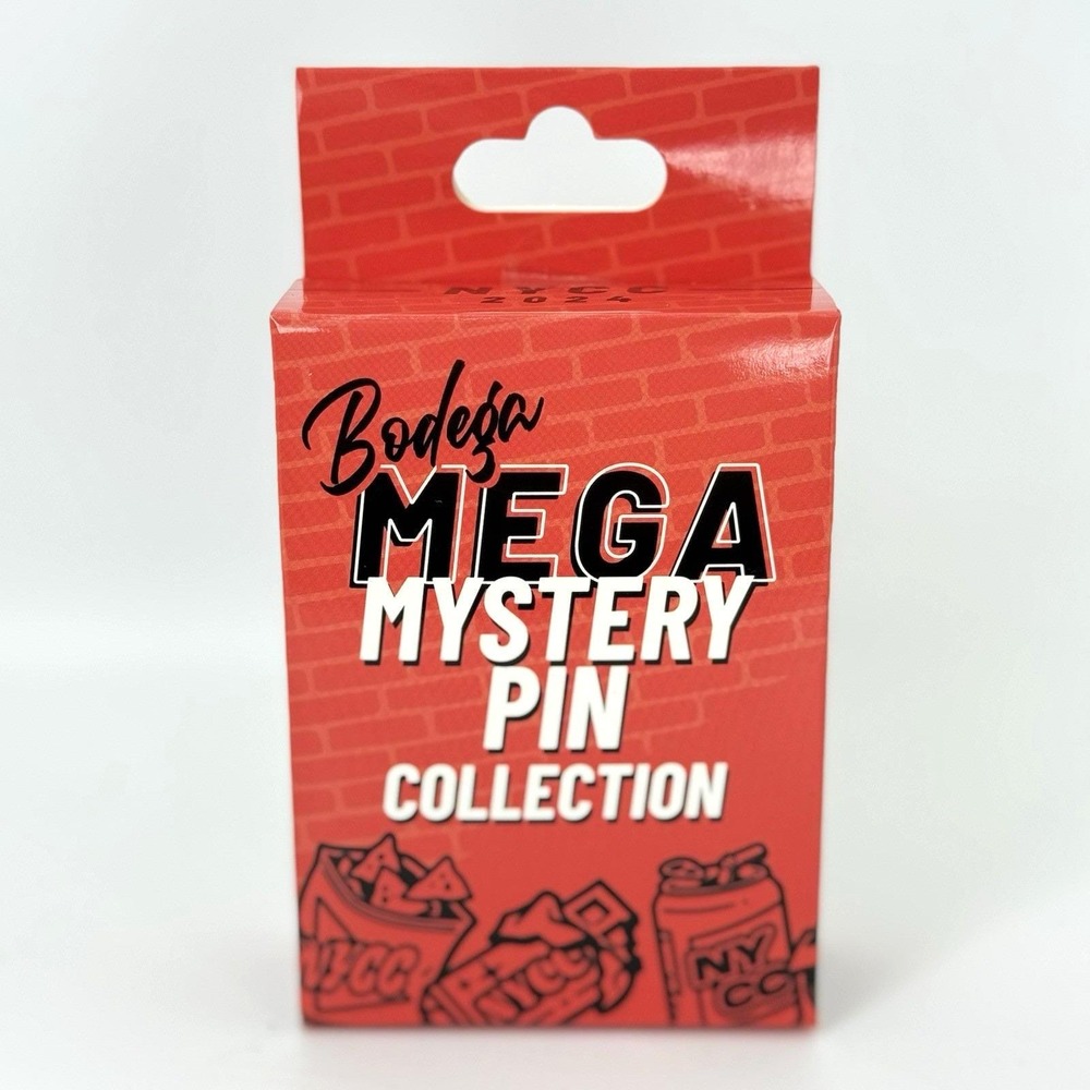 NYCC 2024 Bodega Mega Mystery Pin Collection Art by Laeluu ReedPop Sealed Box
